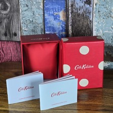 Cath Kidston Red Polka Dot Gift Box & Guarantee Booklets Packaging Storage Case