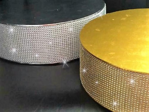 Crystal diamante cake - crystal,