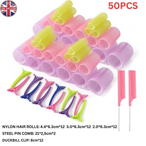 50pcs hair rollers - 50pcs,