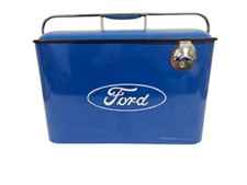 Vintage Beverage Cooler - Blue