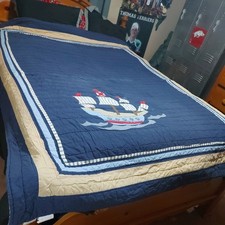 Pottery Barn Pirate Ship Quilt