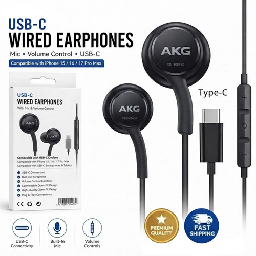 Akg usb earphones with - akg,