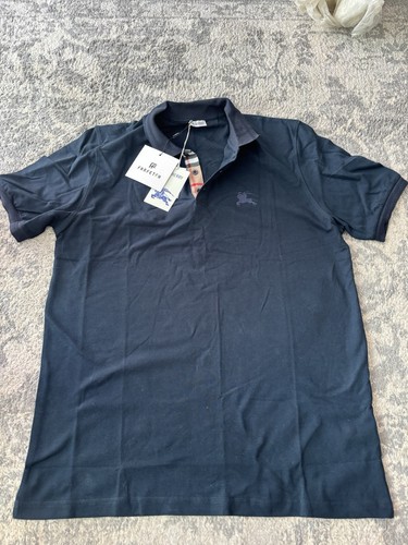 Burberry men navy cotton - burberry,
