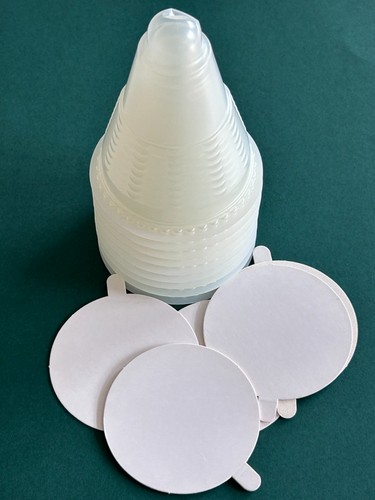 Plastic screwball cup - plastic,