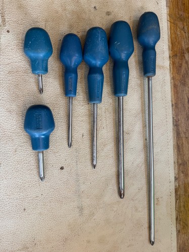 Vintage stanley set 6 blue - set, of