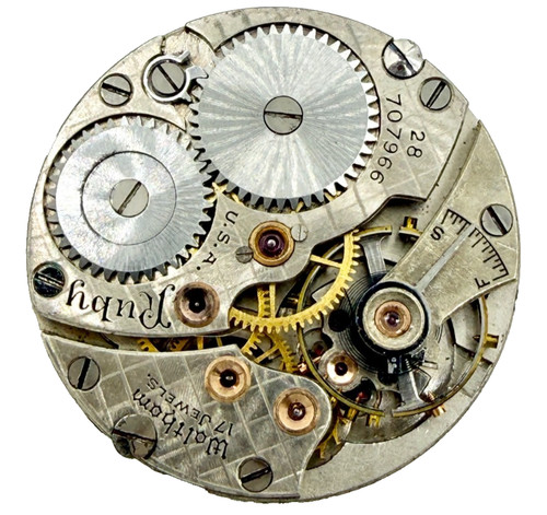 Antique 17j waltham - 0s,