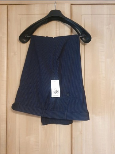 Big and tall pinstripe navy - and,