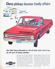 1967 Chevy Fleetside Red