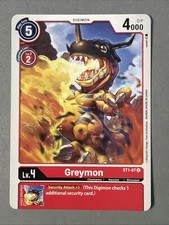 Digimon TCG * Greymon ST1-07
