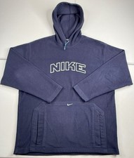 Vtg Nike Hoodie Teddy Fleece