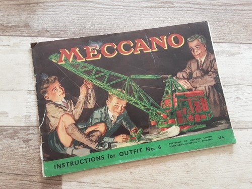 Meccano 1955 instructions for