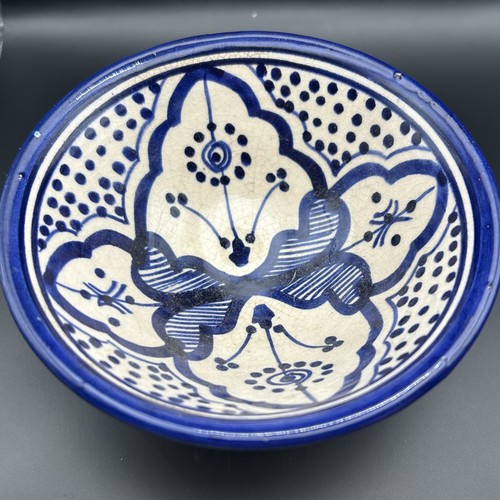 Vintage moroccan safi pottery - safi,
