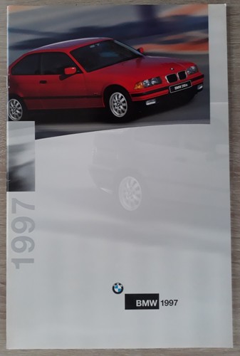 Bmw range brochure 1997 - range, 3