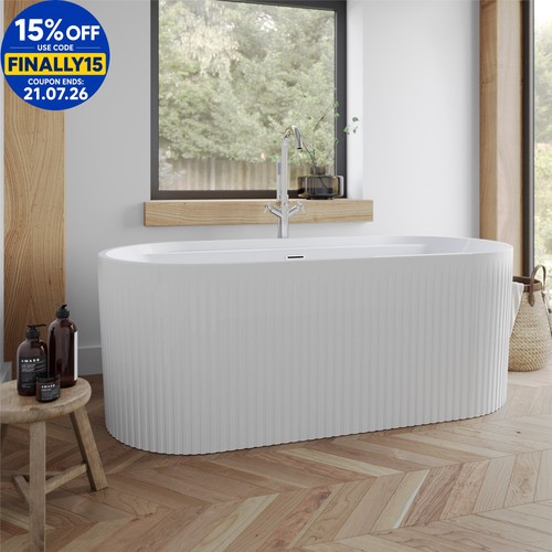 Freestanding double ended bath - freestanding,