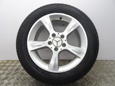 MERCEDES C CLASS W203 16" FRONT ALLOY WHEEL  205/55R16 A2034012902 FAST FREE P&P