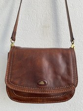 The Bridge Small Brown Leather