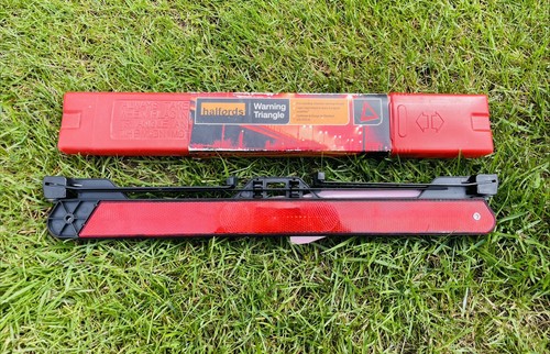 Halfords warning triangle - warning,