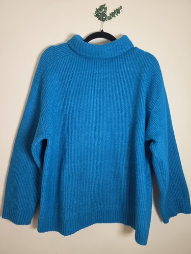 Zara womens bright blue ribbed - bright,