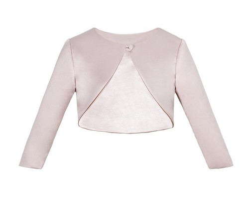 Long sleeves satin jacket - sleeves,