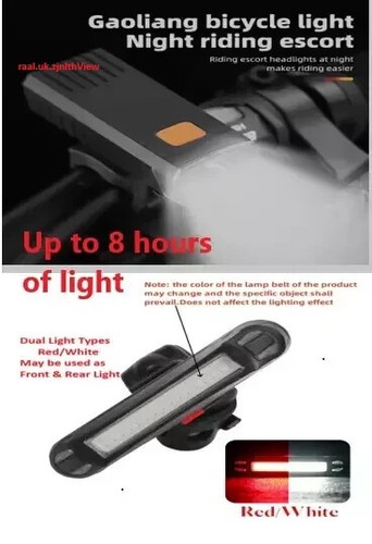 Mountain bike lights - lights, usb