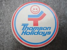 Thomson holidays pin badge - thomson,