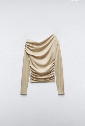 Zara gold one - , shoulder