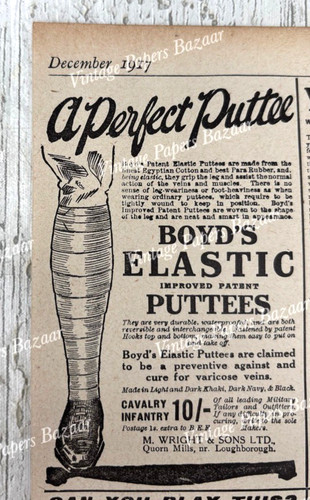 Boyd elastic puttees - boyd's,