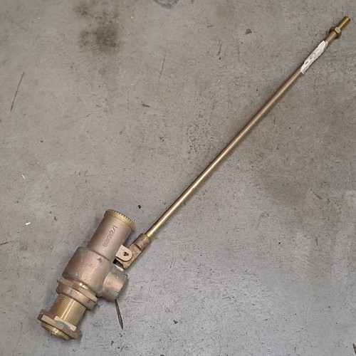 Tank float valve - tank, brass