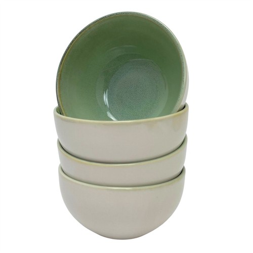 Set green stoneware - green,