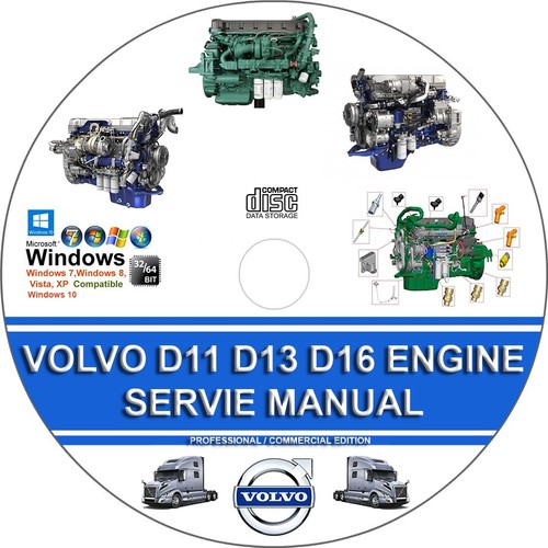 Volvo truck d11 d13 d16 - volvo,