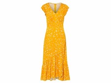 Even&Odd Women'S Yellow-Floral