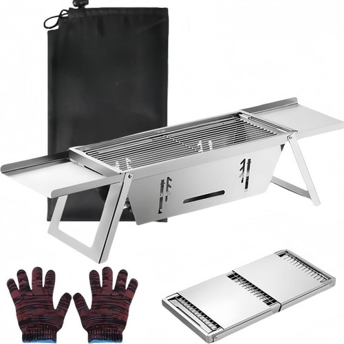 Portable folding charcoal - portable, bbq
