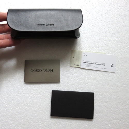 Giorgio armani black leather - armani,