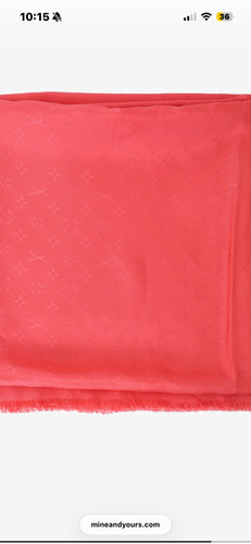Louis vuitton shawl coral - in,