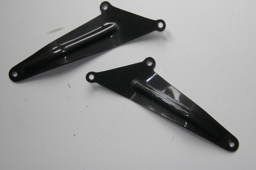 Carbon fibre exhaust - carbon, hangers