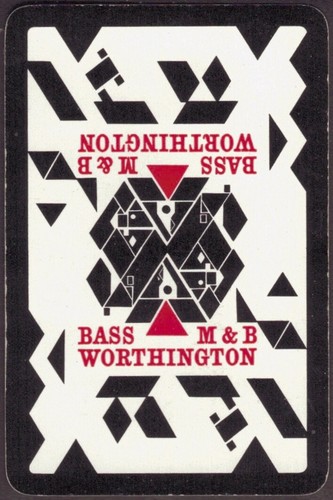 Playing cards single - card, old