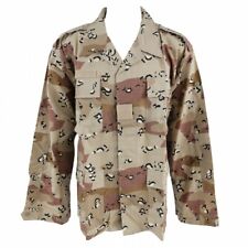 Genuine Mauritanian Army Military Choc Chip Camouflage Desert Shirt Camo Jacket