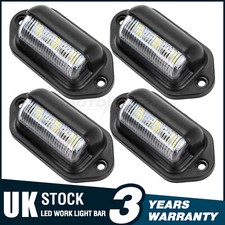 12V 4X LED LICENSE NUMBER