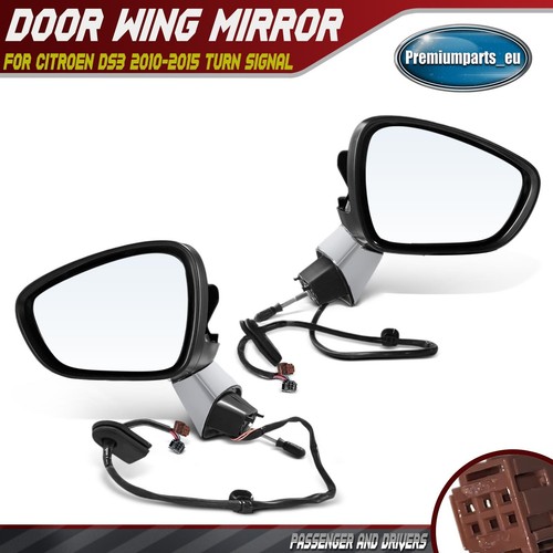 Pair electric door - wing, mirror
