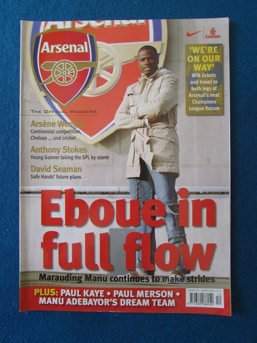 Arsenal official magazine - magazine,