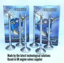 6 INLET VALVES FIT TO BMW 320i/iS11341309343 Eng.S14B23 Mod E30 S38B36 IN