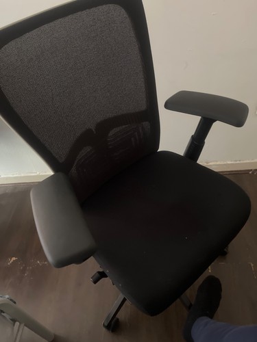 Office chair used black new - used,