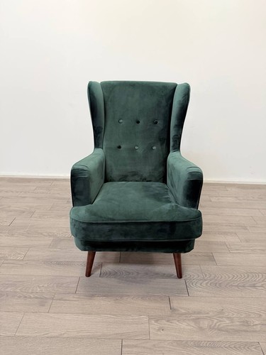 Callie forest green - green, velvet