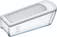 KitchenCraft Cheese Grater with Container Plastic / Stainless Steel, 23 x 8 x 6