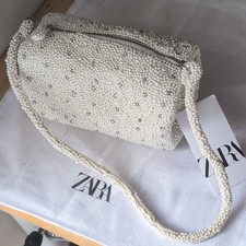 Zara Women White pearl jewel