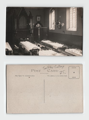 Rppc church interior dining - rppc,