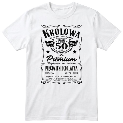 Koszulka urodziny - koszulka, 50