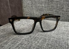 USED CHROME HEARTS GLASSES ?GOOD LUCK TO YOU - Tortise  Shell / Gold Plated