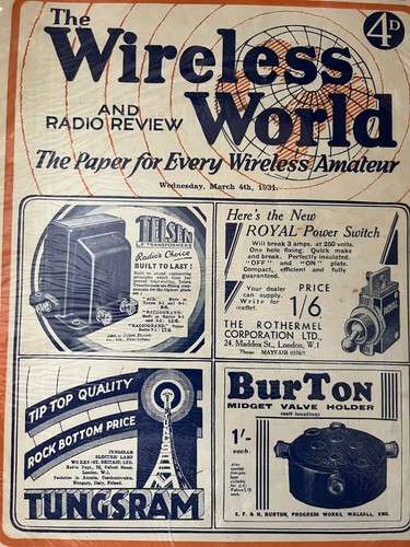 Wireless world and radio - wireless,