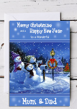 Singing Carols Snowman